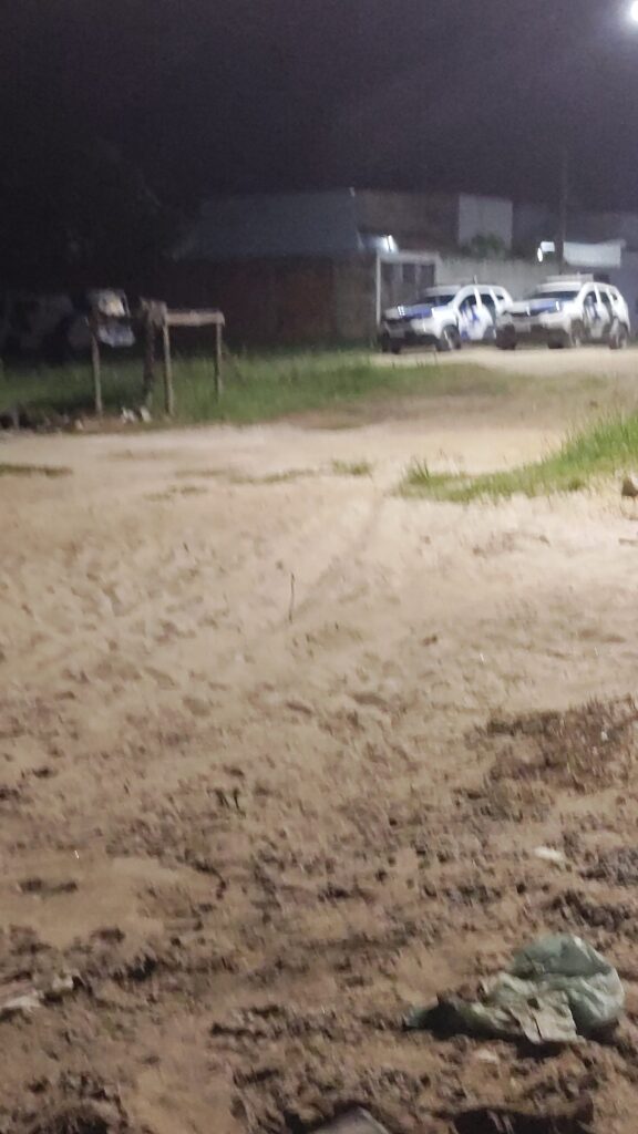 Tiroteio nesta sexta feira santa em Guriri deixa homem baleado.